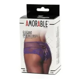 AMORABLE korsetes stila biksītes, violetas