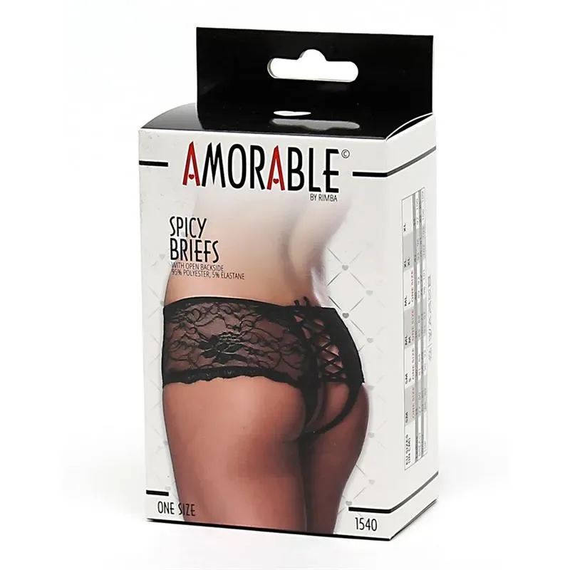 AMORABLE Panties Corset Tipe erotiskās biksītes