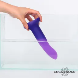 Krāsu mainošs dildo, no violeta uz rozā, 14 cm | Noks.lv