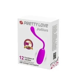 PRETTYLOVE Julius vibrējošā ola ar USB