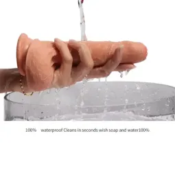 SHEQU Azazel silikona dildo 18 cm