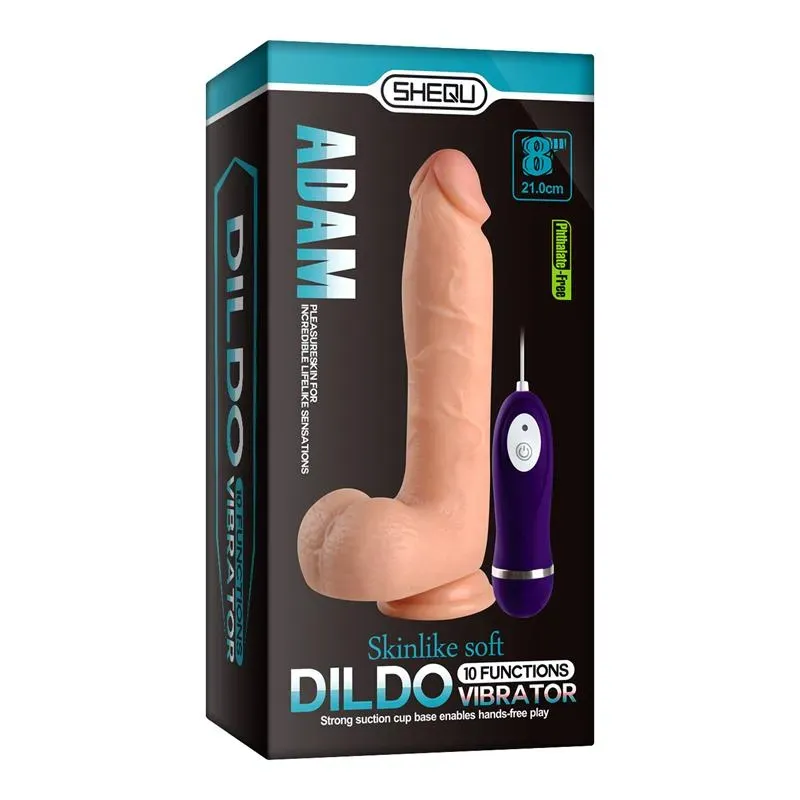 SHEQU Realistic Vibe Adam vibrators 21 cm