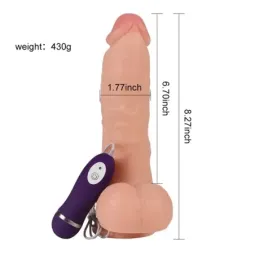 SHEQU Realistic Vibe Adam vibrators 21 cm
