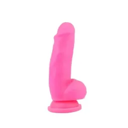CHISA Dual Density dildo ar piesūcekni, rozā