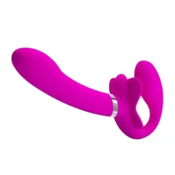 PRETTYLOVE Valerie bezsiksnu strap-on vibrators