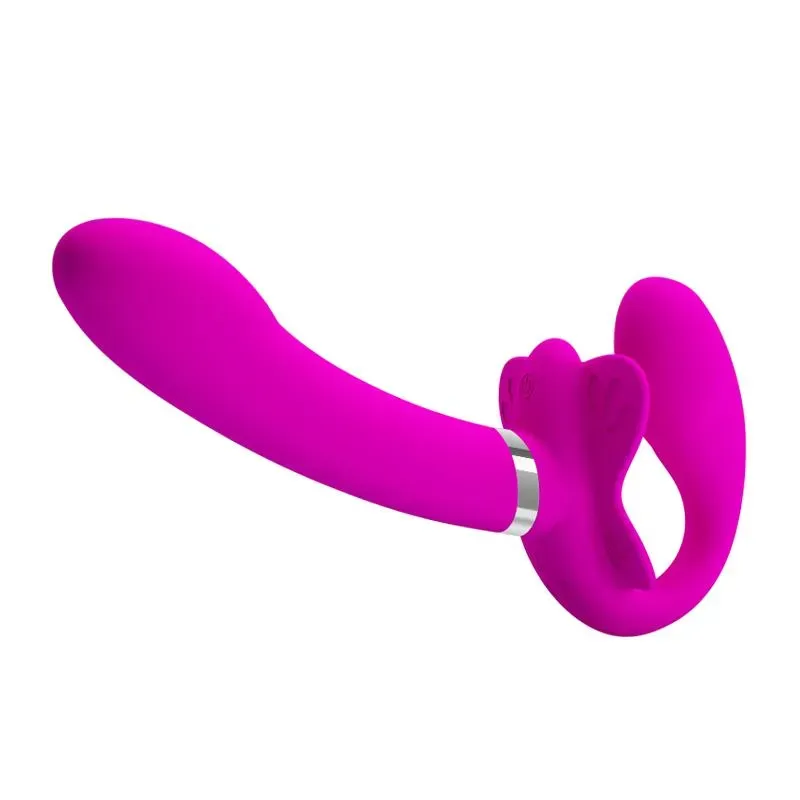 PRETTYLOVE Valerie bezsiksnu strap-on vibrators