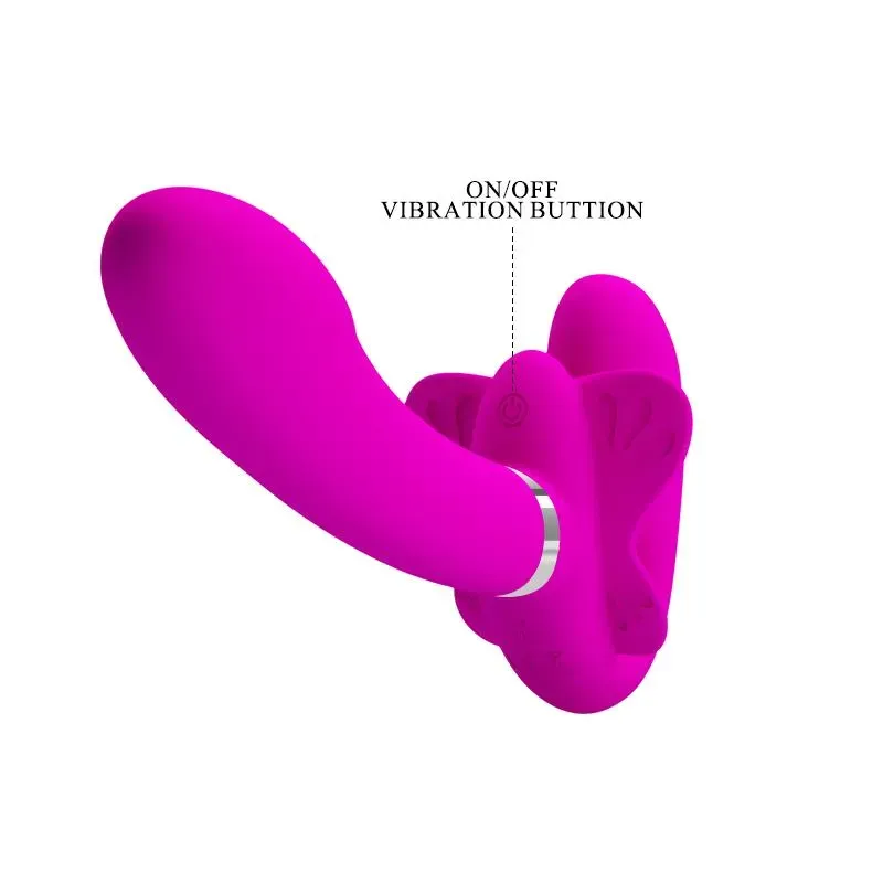 PRETTYLOVE Valerie bezsiksnu strap-on vibrators
