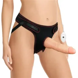 LOVETOY Strap-on 7.5 vibrējošs dildo ar siksnu