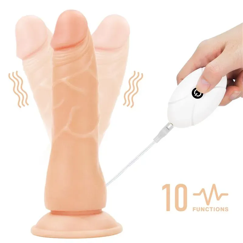 LOVETOY Strap-on 7.5 vibrējošs dildo ar siksnu