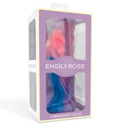 Tumsā mirdzošs pūķa formas dildo, 18 cm | Noks.lv
