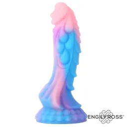 Tumsā mirdzošs pūķa formas dildo, 18 cm | Noks.lv