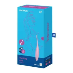 Satisfyer Twirling Joy klitora vibrators ar aplikāciju