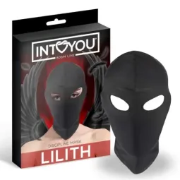 INTOYOU Lilith Incognito BDSM maska ar acu atvērumu