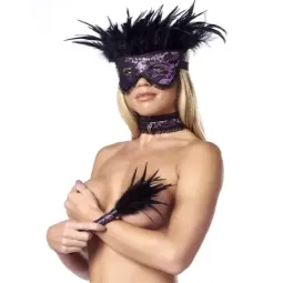BONDAGE PLAY Dominiset de Lujo 3 daļu komplekts