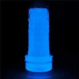 LOVETOY Lumino masturbators ar zilu gaismu