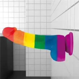 LOVETOY Prider 8 silikona dildo ar piesūcekni