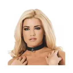BONDAGE PLAY ādas kaklasiksna BDSM spēlēm