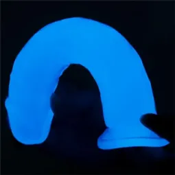 LOVETOY Lumino 8 dildo ar zilu gaismu