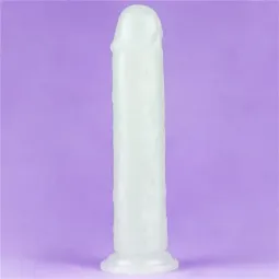 LOVETOY Lumino 8 dildo ar zilu gaismu