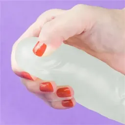 LOVETOY Lumino 8 dildo ar zilu gaismu
