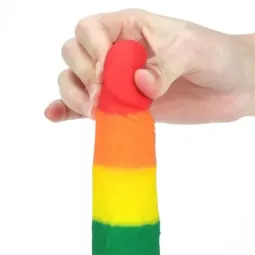LOVETOY Prider 7 silikona dildo ar piesūcekni