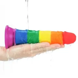 LOVETOY Prider 7 silikona dildo ar piesūcekni