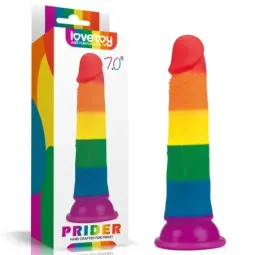 LOVETOY Prider 7 silikona dildo ar piesūcekni