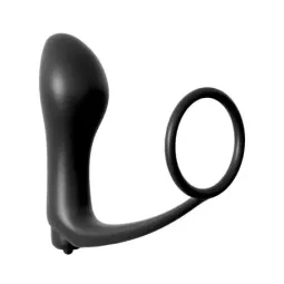 Ass-Gasm Cockring vibrējošs anālais aizbāznis