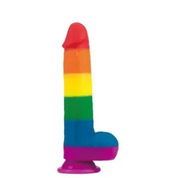 LOVETOY Prider 9 silikona dildo ar piesūcekni