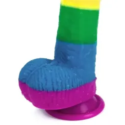LOVETOY Prider 9 silikona dildo ar piesūcekni