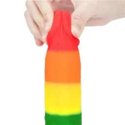 LOVETOY Prider 9 silikona dildo ar piesūcekni