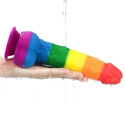 LOVETOY Prider 9 silikona dildo ar piesūcekni