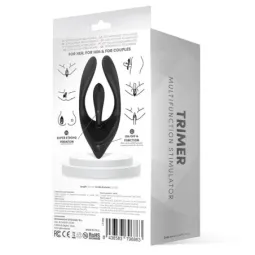 LATETOBED Trimer vibrators pāriem ar 3 motoriem