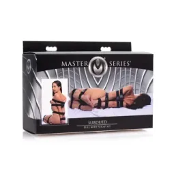 MASTER SERIES Subdued Full Body Trap Set siksnas