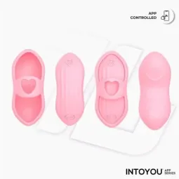 INTOYOU Laia pirksta vibrators ar lietotni