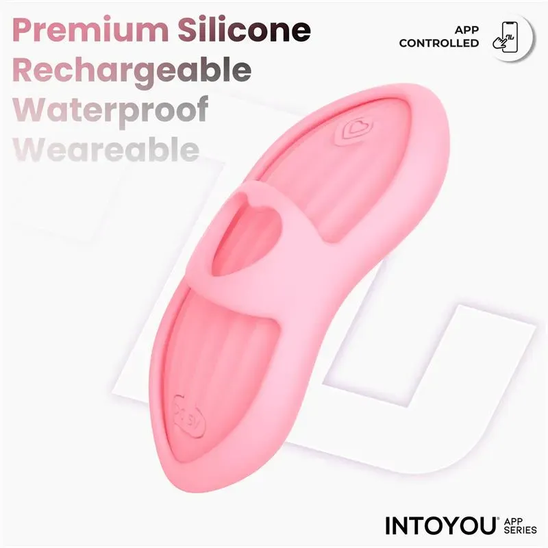 INTOYOU Laia pirksta vibrators ar lietotni