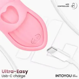 INTOYOU Laia pirksta vibrators ar lietotni