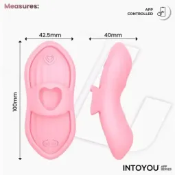 INTOYOU Laia pirksta vibrators ar lietotni