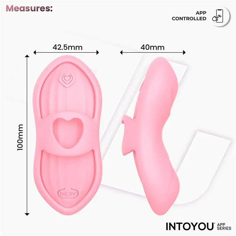 INTOYOU Laia pirksta vibrators ar lietotni