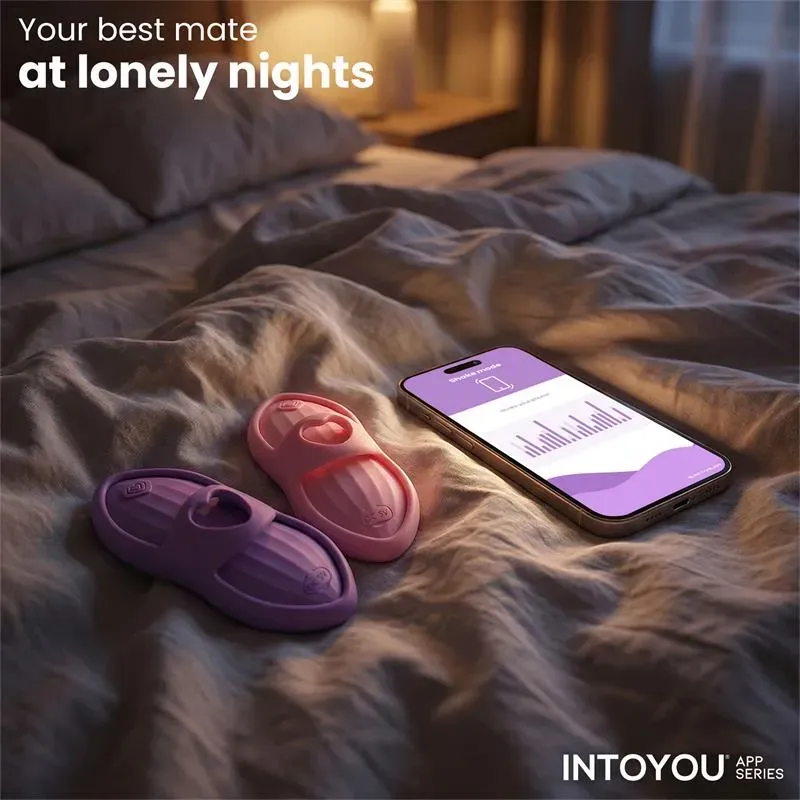 INTOYOU Laia pirksta vibrators ar lietotni