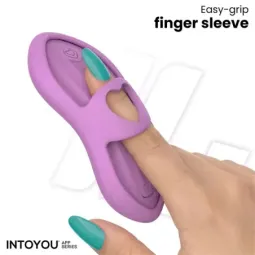 INTOYOU Laia pirksta vibrators ar lietotni