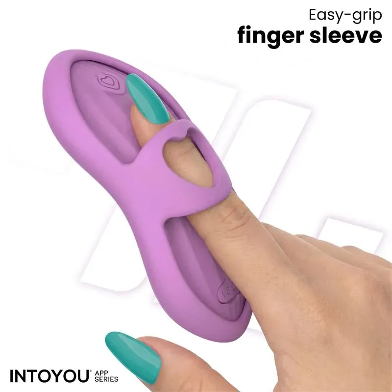 INTOYOU Laia pirksta vibrators ar lietotni