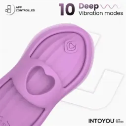 INTOYOU Laia pirksta vibrators ar lietotni
