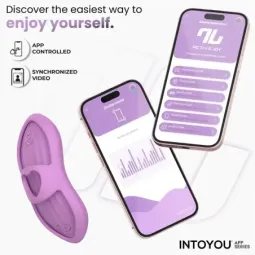 INTOYOU Laia pirksta vibrators ar lietotni