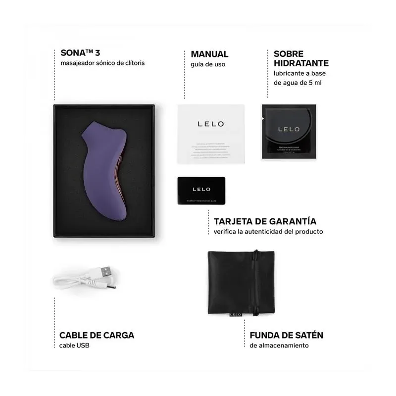 LELO Sona 3 sonisks klitora stimulators