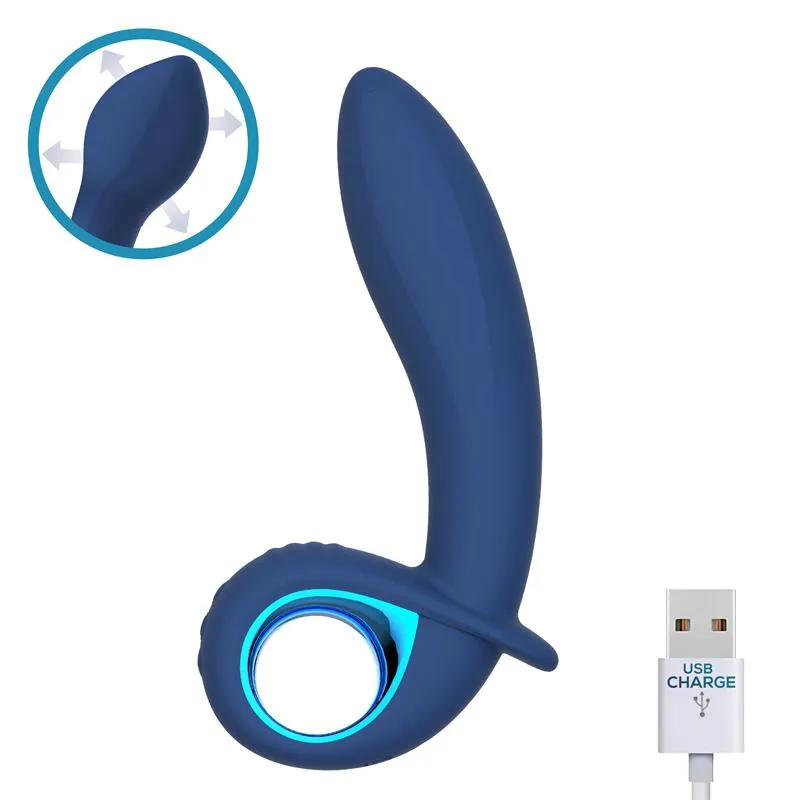 Alpha piepūšams vibrators, silikons | Noks.lv