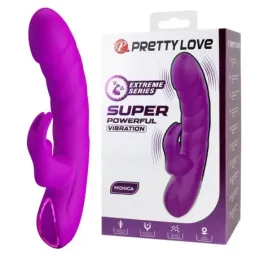 PRETTYLOVE Monica вибратор-кролик, 10 режимов