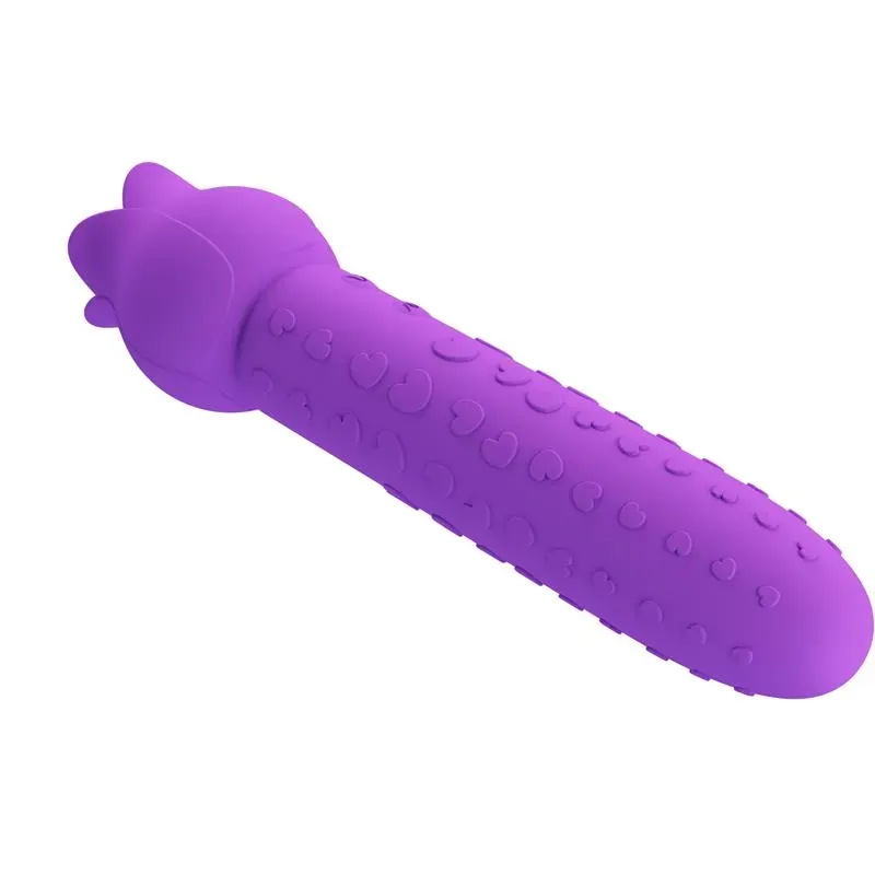 PRETTYLOVE Dannell klitora stimulators ar mēlīti