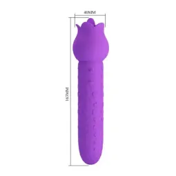 PRETTYLOVE Dannell klitora stimulators ar mēlīti