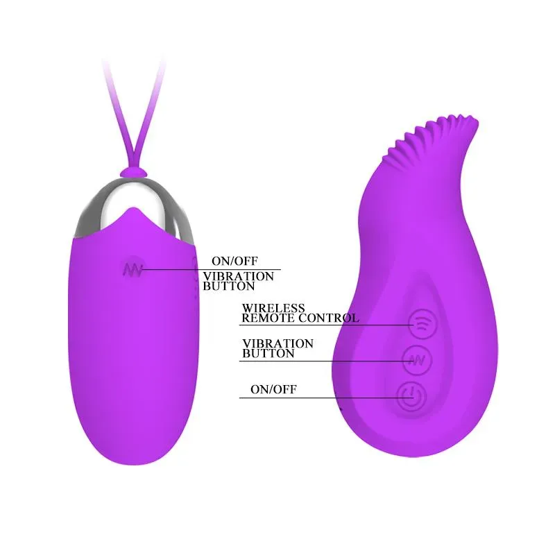 Pretty Love Eden CL40 vibrators ar tālvadību